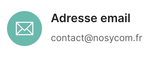 adresse email nosycom